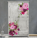 Redesign decor transfers lush floral I 48x35 into 6 sheets