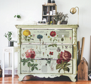 Redesign decor transfers vintage botanical 38x35 into 6 sheets