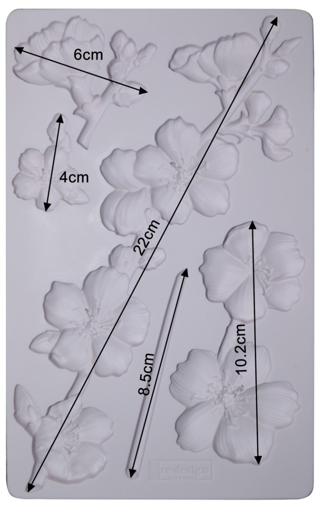 Redesign Decor Moulds® - Botanical Blossoms