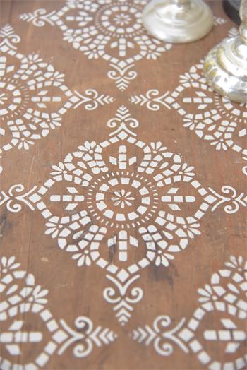 Stencil - filigree motif 6