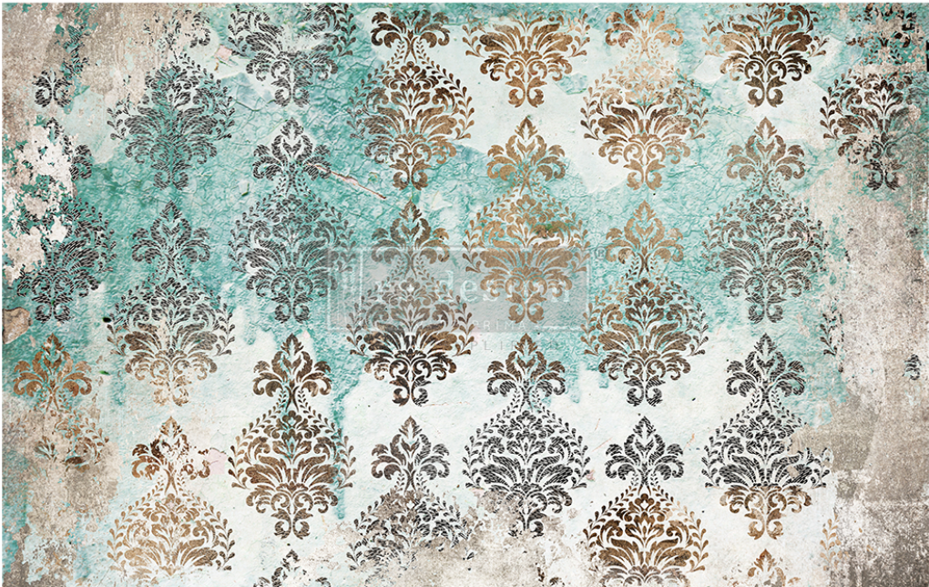 Redesign Decoupage Décor Tissue Paperr - Patina Flourish