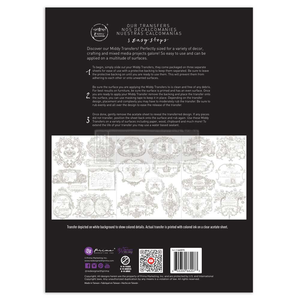 Middy Transfers® - Vintage Labels II