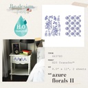 H2O Transfers - Azure Florals Ii