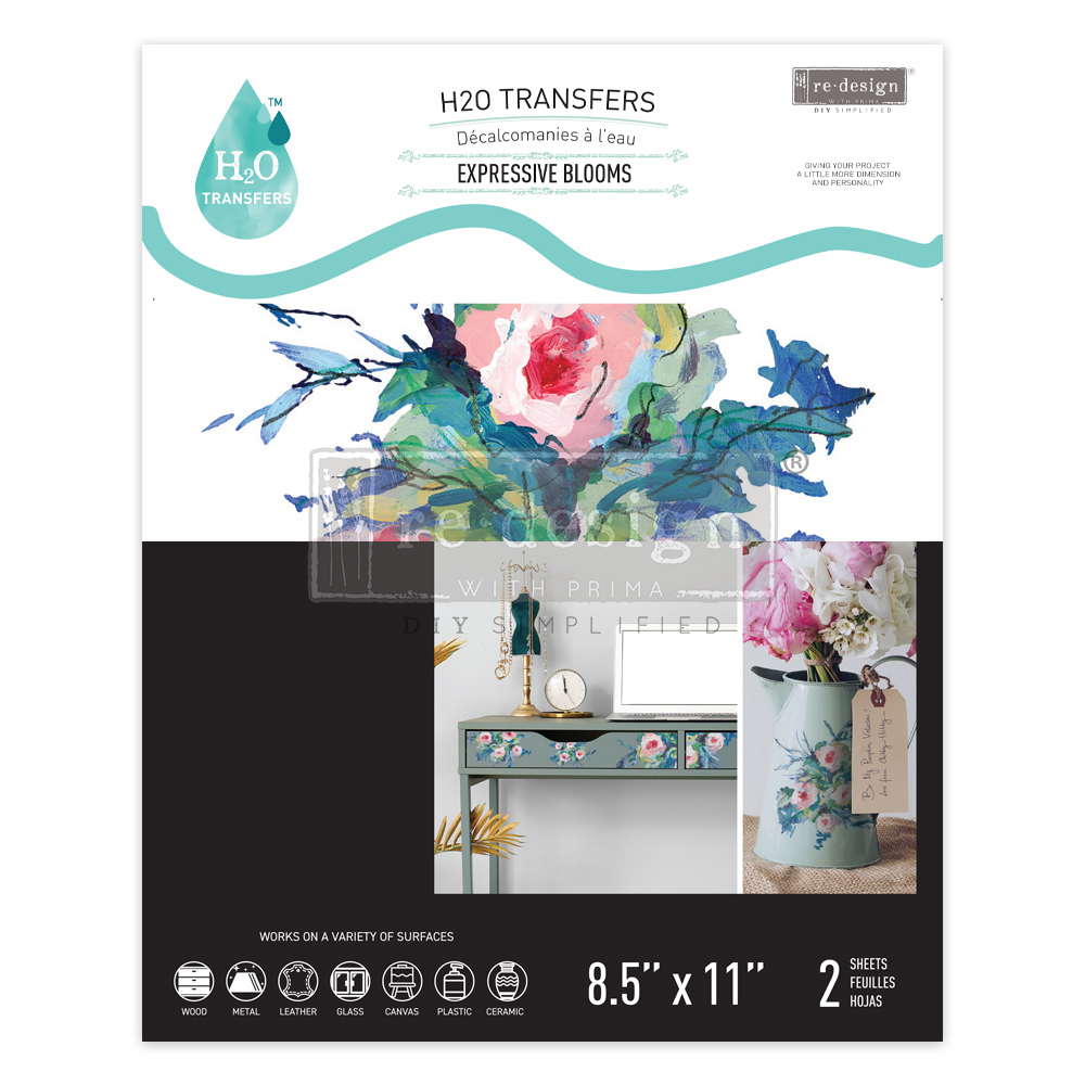 H2O Transfers - Expressive Blooms