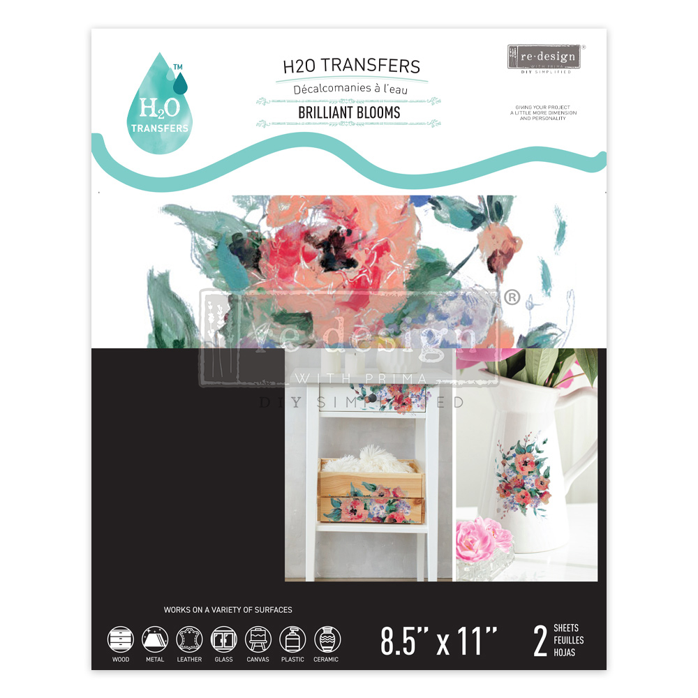 H2O Transfers - Brilliant Blooms