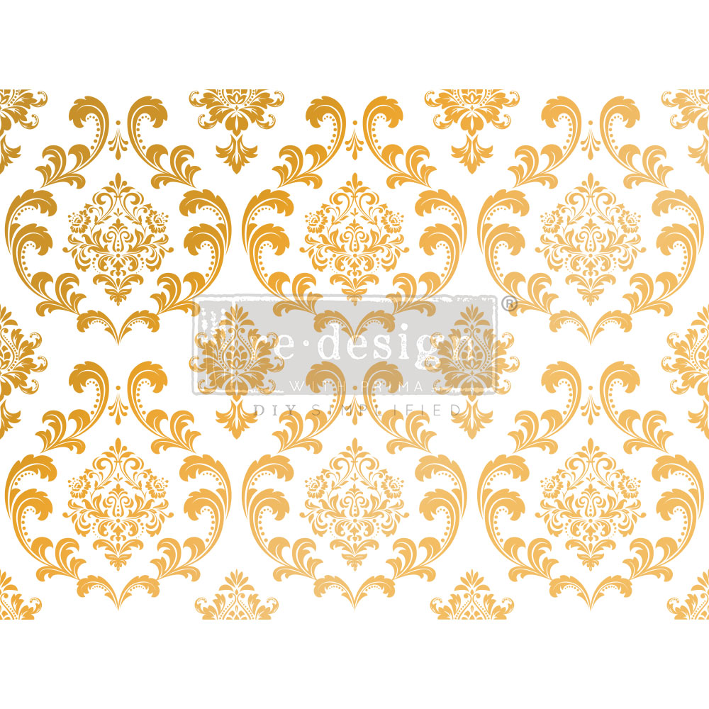 Decor Transfers® Gold Foil Kacha - House of Damask