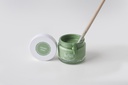 Graceful Green 50ml glass jar