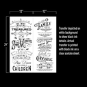 Redesign decor transfers family heirlooms 2 sheets total sheet size 24 x 29