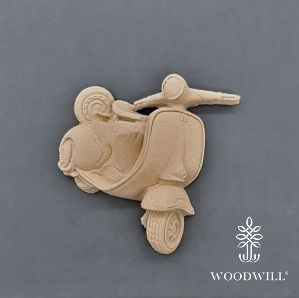 Decorative Vespa 7 cm x 6 cm