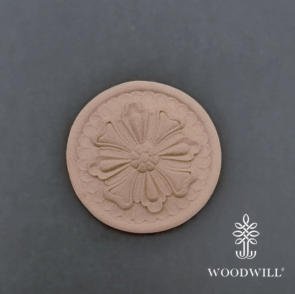 Decorative Rosette Flower 7.5cm x 7.5cm