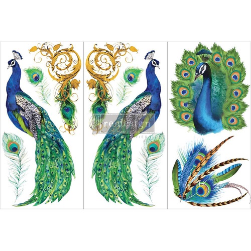 Decor Transfers® - Peacock Paradise