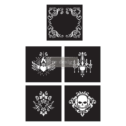 Decor Stencils® Cece - Mix &amp;amp; Style - Glam Punk