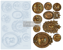 Redesign Décor Moulds® - Ancient Findings, 12,7 cm x 20,32 cm, 8 mm thickness 