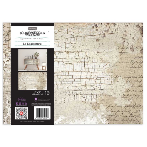 Decoupage Decor Tissue Paper 19x30 - La Spaccatura