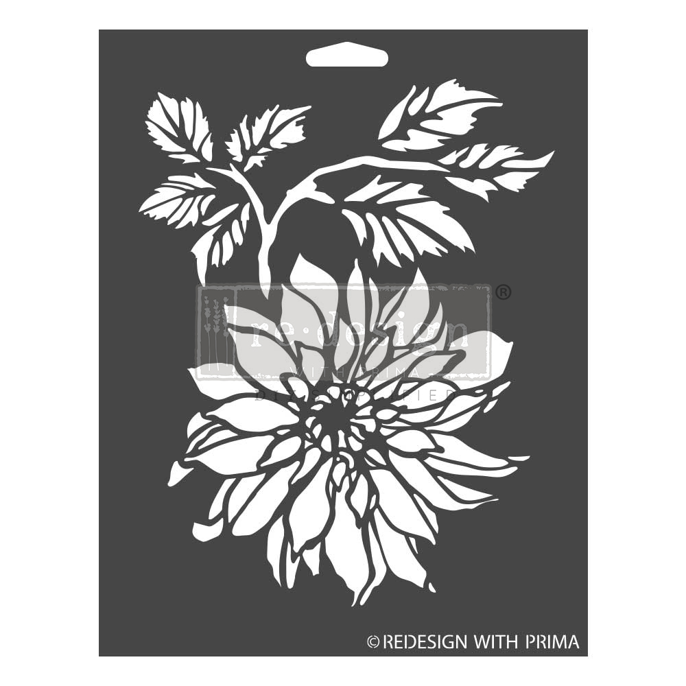 Decor Stencils® - Dahlia Garden