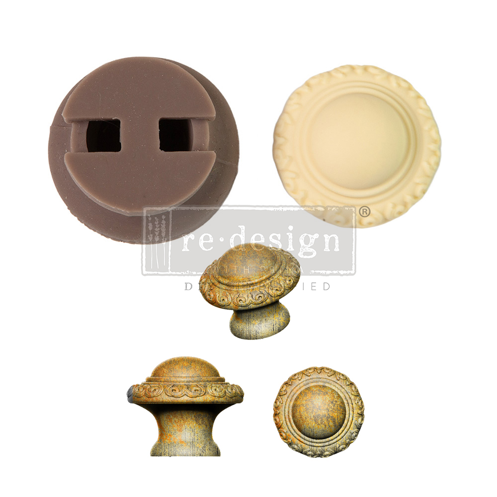 Cece Knob Mould - Luxe Ornate