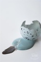 Dusty Turquoise 50ml glass jar