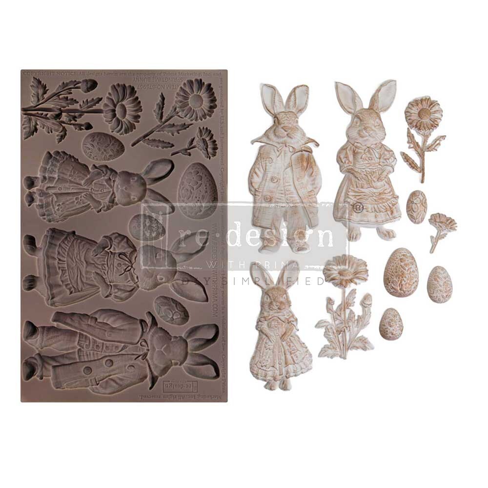 Decor Moulds® - Springtime Bunny