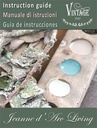 EN/IT/ES Vintage Paint Instruction Guide / Manual 20 pcs