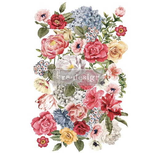 Resign decor transfers wondrous floral II 3 sheets 23.5″x36″
