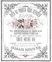 Redesign Décor Transfers® - My Heart - size 60,96 cm x 88,90 cm, cut into 3 sheets