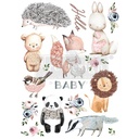 Redesign decor transfers hello baby size 22x30 (kopie)
