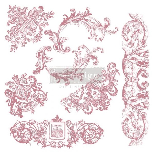 Redesign Decor Clear-Cling Stamps - Chateau De Maisons