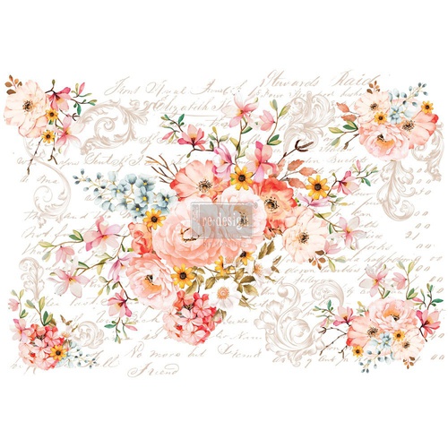 Redesign Décor Transfers® - Rose Celebration 111,76 cm x 76,20 cm - 6 sheets