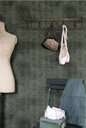 Wallpaper / wall paper - Dark Faded Green