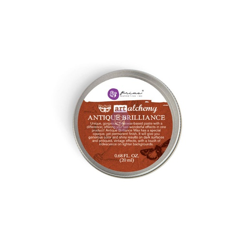 Art Alchemy - Antique Brilliance Wax - Red Amber - 20 ml