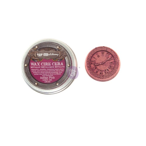 Art Alchemy - Metallique Wax - Indian Pink