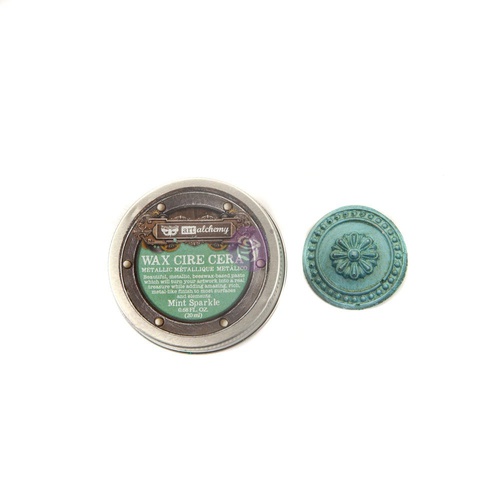 Art Alchemy - Metallique Wax - Mint Sparkle