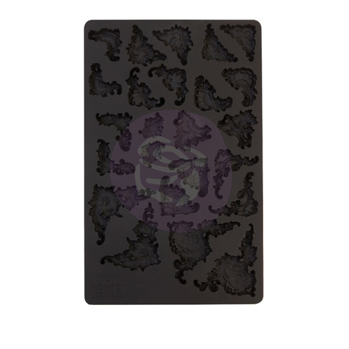 Memory Hardware Mould - Montmartre Corners - 12,7 cm x 20,32 cm, 8mm thickness