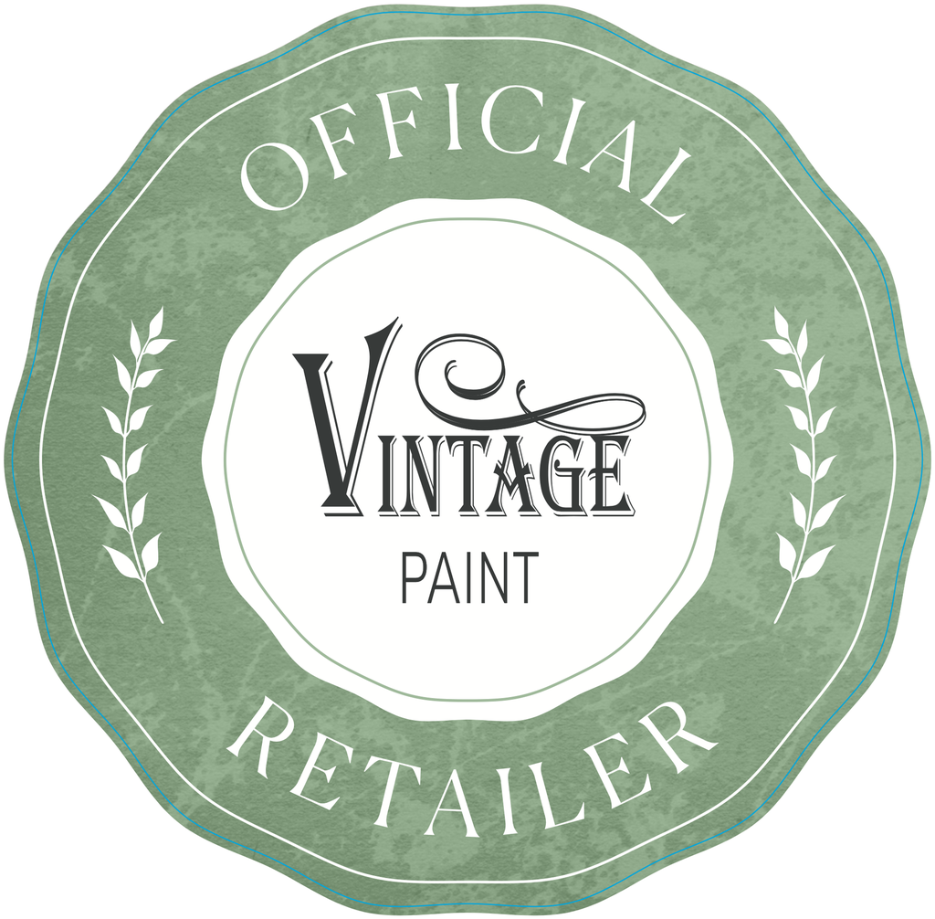 Retailer Sticker (1)  25 cm Vintage Paint Green