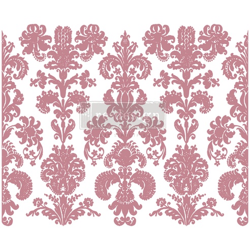 Redesign Decor Stamp - Stamped Damask - 30,48 cm x 30, 48 cm (1 pc)