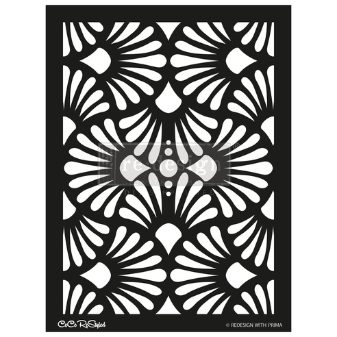 Redesign Stencil -  CECE Modern Deco 18x25.5