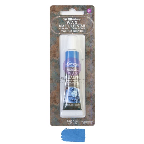 Art Alchemy - Matte Wax - Faded Denim - 1 tube, 20 ml