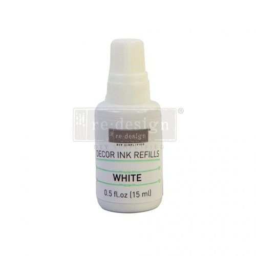 Redesign Décor Ink Refill - White - Refill 15 ml