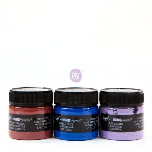 Art Extravagance - Texture Fantasy Patina Paste- Junkyard Treasures - 3pcs 50ml