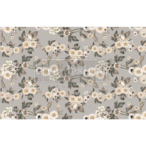 Découpage Décor Tissue Paper - Vintage Wallpaper - 1 sheet, 48,25 cm x 76,20 cm