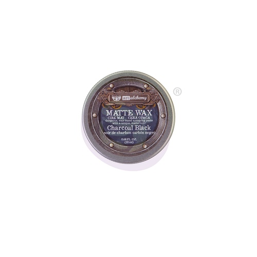 [655350967901] Art Alchemy - Matte Wax - Charcoal Black - 20 ml