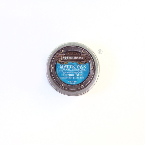 [655350967871] Art Alchemy - Matte Wax - Patina Blue - 20 ml