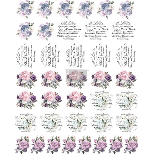 [655350636746] Redesign knob transfer paris cottage 8 5x10 5 sheet size