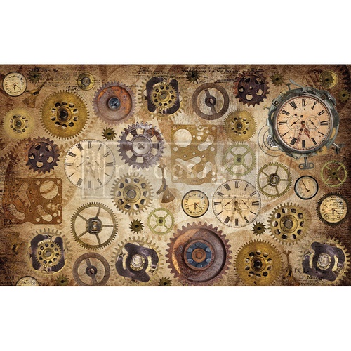 [655350655730] Découpage Décor Tissue Paper - Timeworks - 1 sheet, 48,25 cm x 76,20 cm