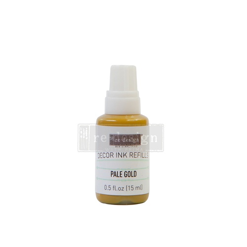 [655350655907] Décor Ink Refill - Pale Gold - 1 bottle, 15ml