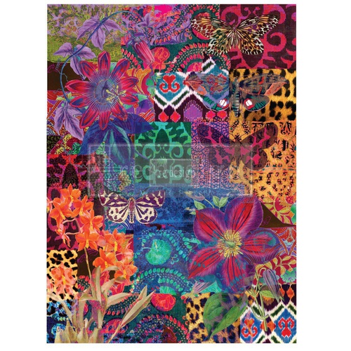 [655350638764] Redesign Décor Transfers® - Patchwork - size 55,88 cm x 76,20 cm