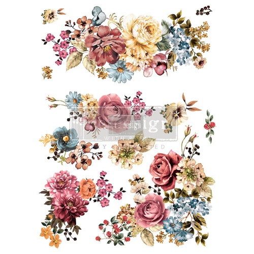 [655350640286] Redesign Décor Transfers® - Ruby Rose - size 55,88 cm x 76,20 cm