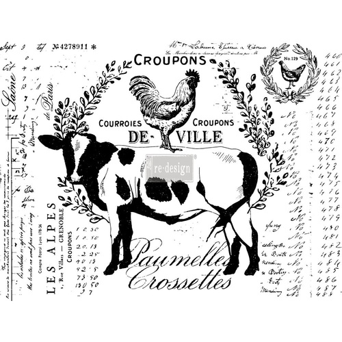 [655350640798] Redesign Décor Transfers® - Farm Delights - size 55,88 cm x 73,66 cm