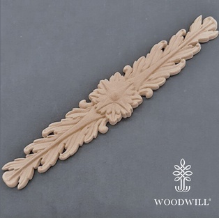 Wood Carving Decorative Center 28 cm x 5 cm