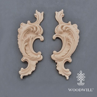 Decorative set 2 pieces - 23,9 X 9 CM